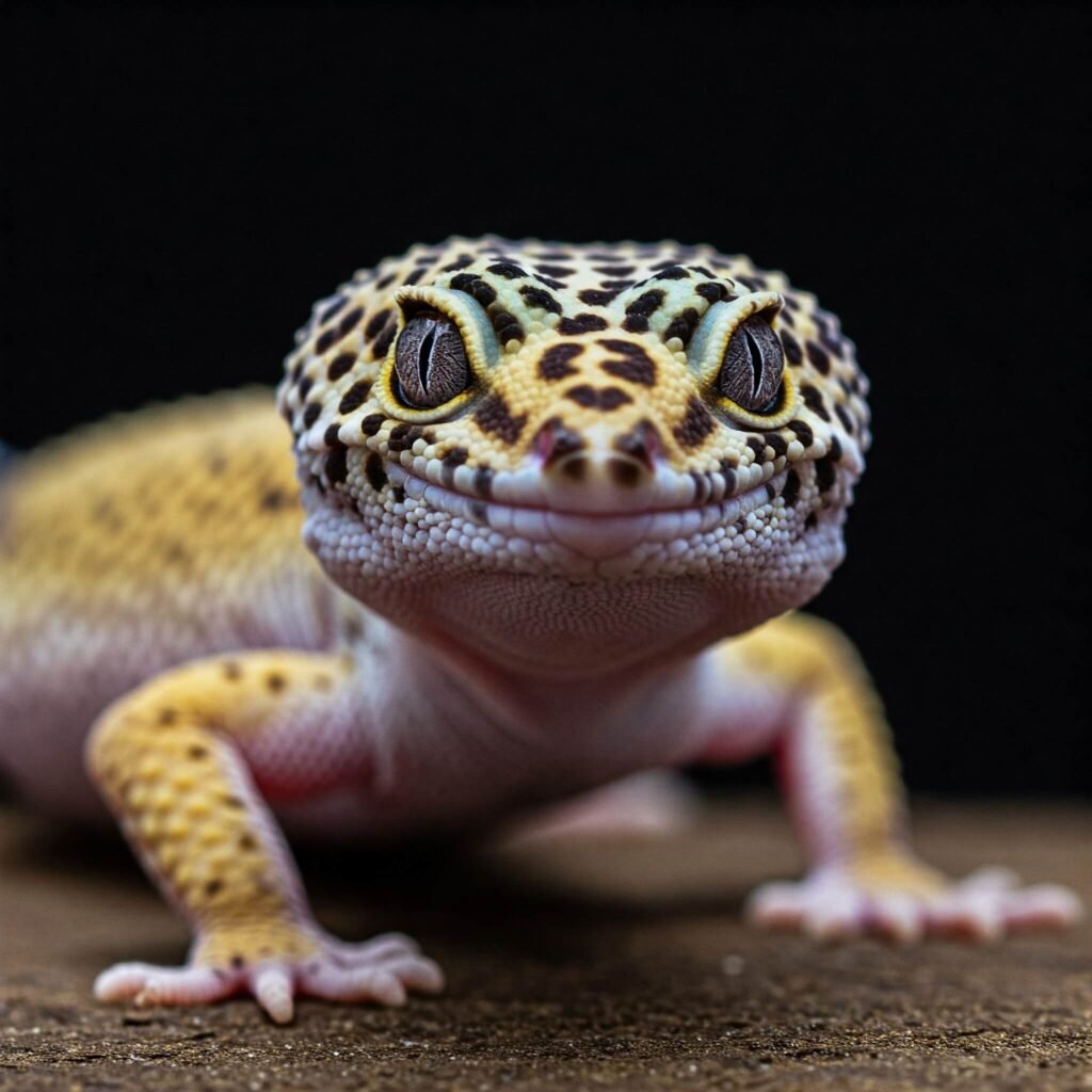 Leopard Gecko Close-up