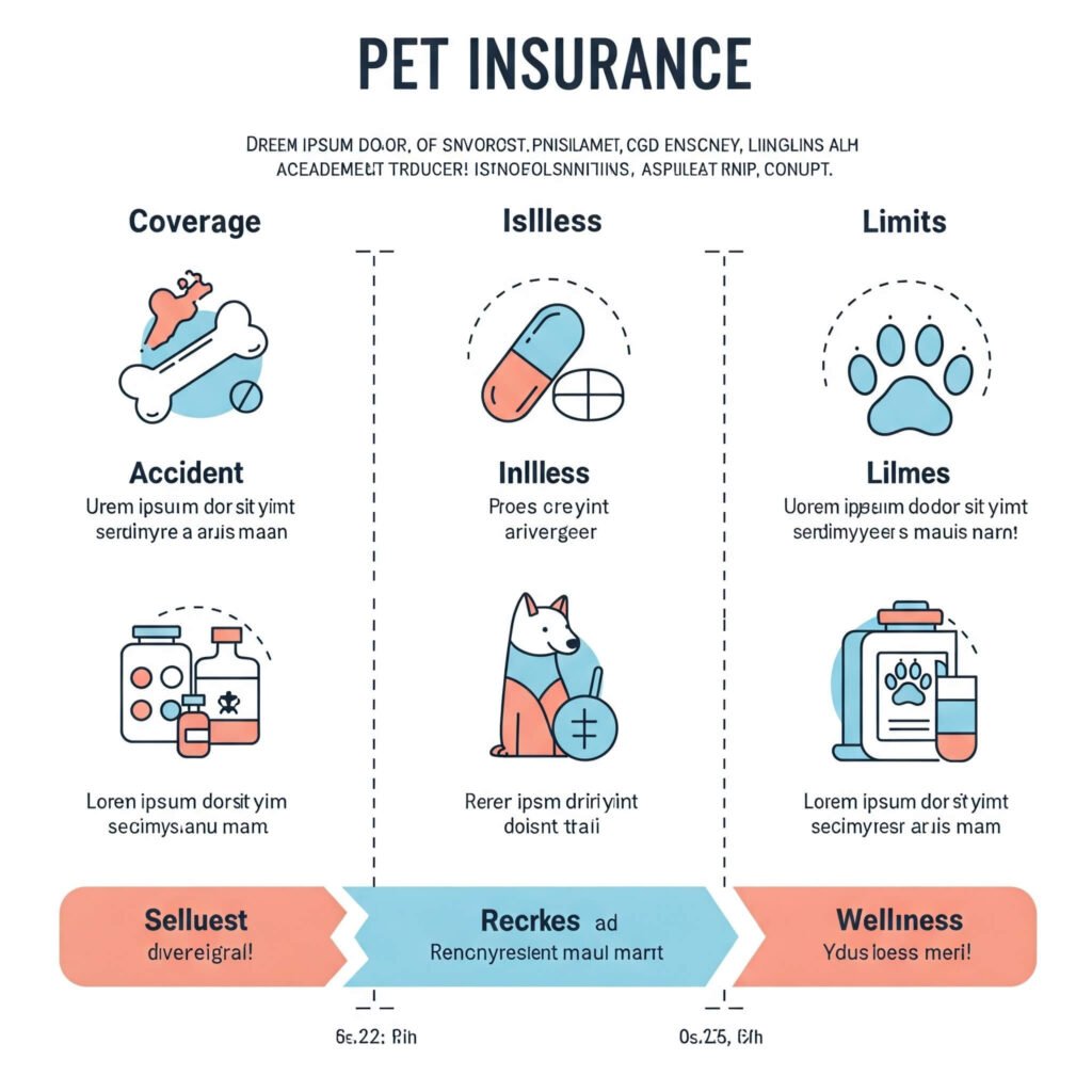 Pet insurance comparison chart.