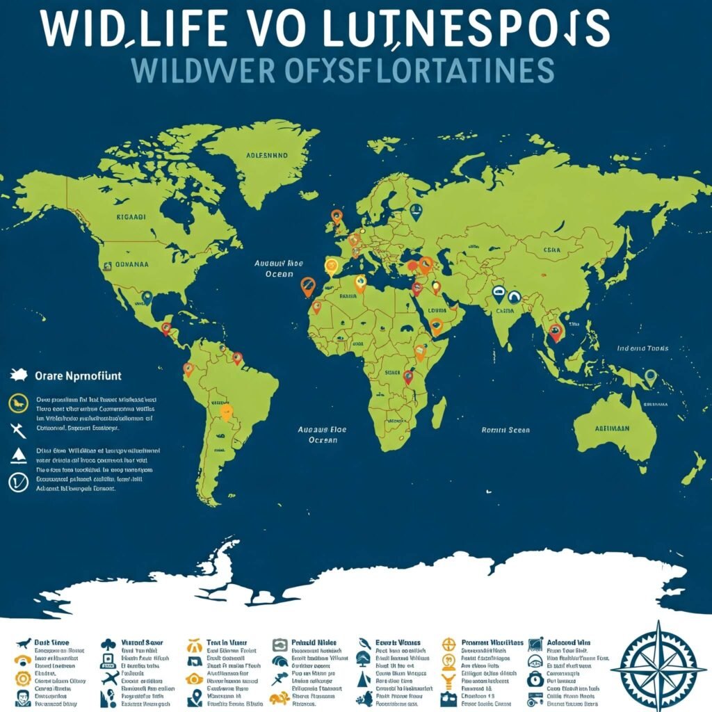 Worldwide Wildlife Volunteer Locations