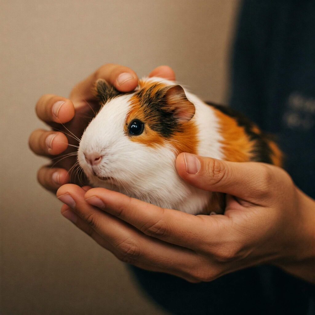 Handling a Guinea Pig