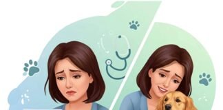 Smart Choices for Pet Insurance in the U.S. in 2025 Pet owner worried, then happy with insurance.