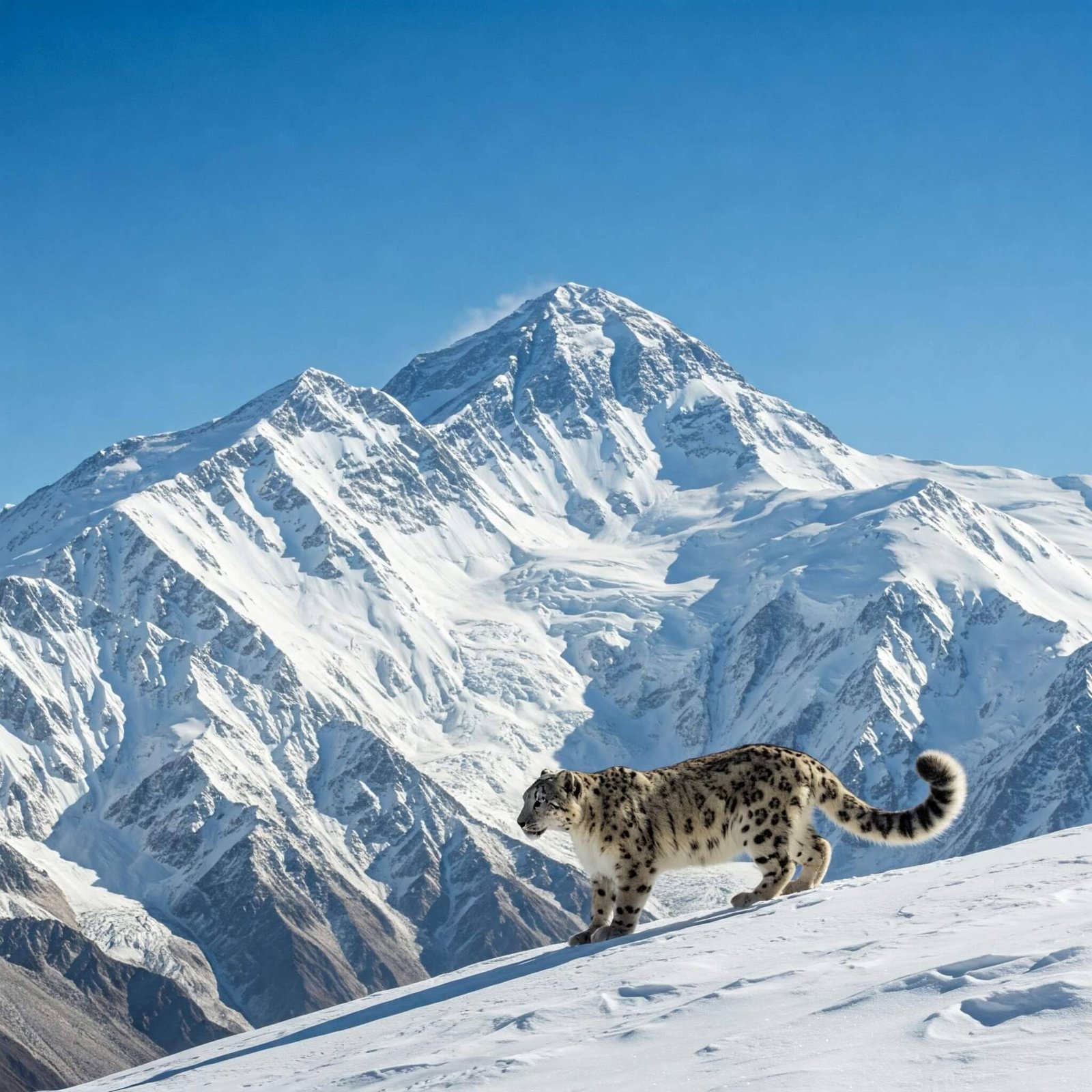leopard in the Himalayas